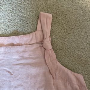 Light Pink Lauren Conrad with Knot Tank Top Size M